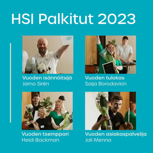 palkitut